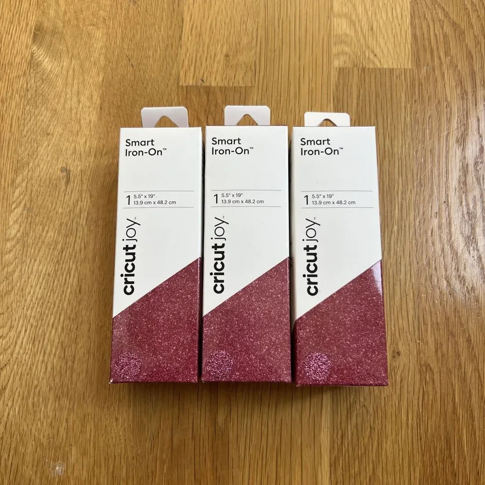 Cricut Joy Smart Iron-On Glitter Pink 5.5